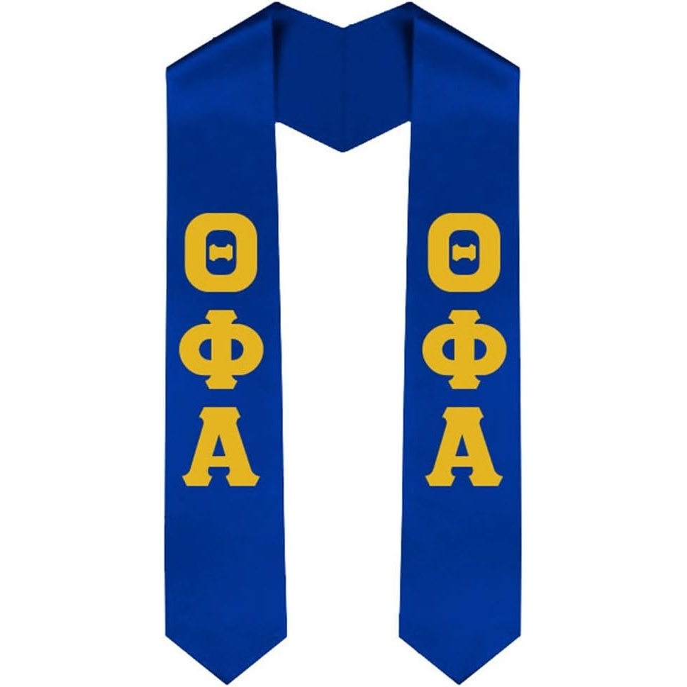 image:imageTheta Phi Alpha Greek Lettered Graduation Sash StoleRoyal Blue
