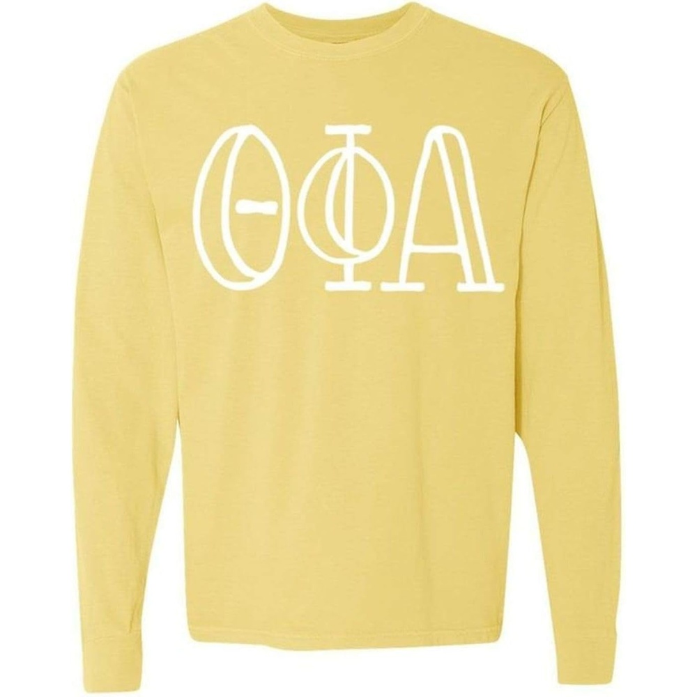 image:imageTheta Phi Alpha Greek Long Sleeve TShirtButter
