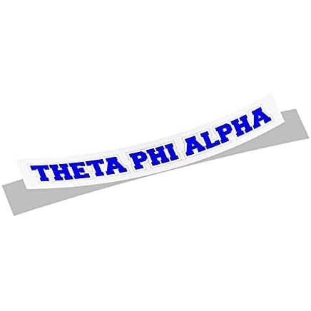 image:imageTheta Phi Alpha Long Window Sticker