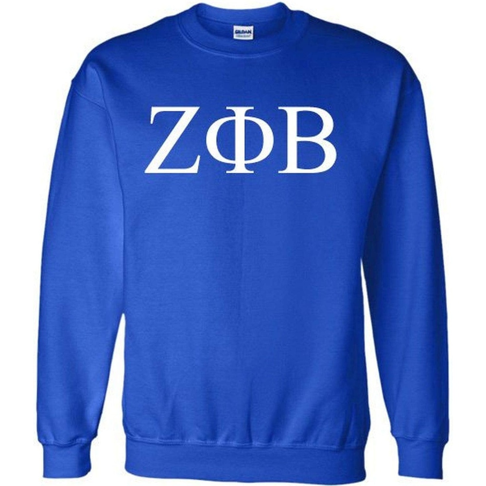 image:imageZeta Phi Beta Lettered World Famous Greek CrewneckRoyal Blue