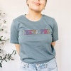 Greekgear Theta Phi Alpha Nickname Tee(Light Blue)