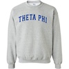 Greekgear Theta Phi Alpha Nickname College Crew(Light Grey)