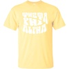 Greekgear Theta Phi Alpha Sorority Shag T-Shirt(Maize)