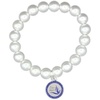Greekgear Zeta Phi Beta Pearl Bracelet
