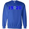 Greekgear Zeta Phi Beta Year Crest Crew(Royal Blue)