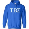 Tau Beta Sigma World Famous Greek Hoodie – Royal Blue with White Imprint(Royal Blue)