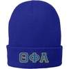 Theta Phi Alpha Big Greek Lettered Knit Cap(Royal Blue)