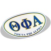 Theta Phi Alpha Greek Letter Oval Decal