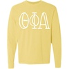 Theta Phi Alpha Greek Long Sleeve T-Shirt(Butter)
