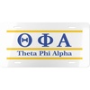 Theta Phi Alpha Lettered Lines License Covers