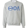 Theta Phi Alpha University Greek Crewneck Sweatshirts(Light Grey)