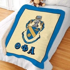 Greekgear Theta Phi Alpha Sherpa Lap Blanket