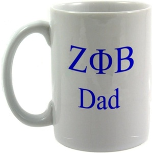 Greekgear Zeta Phi Beta Dad Coffee Cup