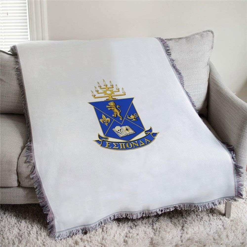 image:imageAlpha Epsilon Pi Full Color Crest Afghan Blanket Throw