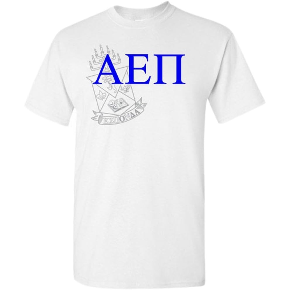 image:imageAlpha Epsilon Pi Greek Crest TShirtLight Grey
