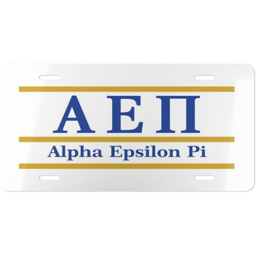 image:imageAlpha Epsilon Pi Lettered Lines License Covers