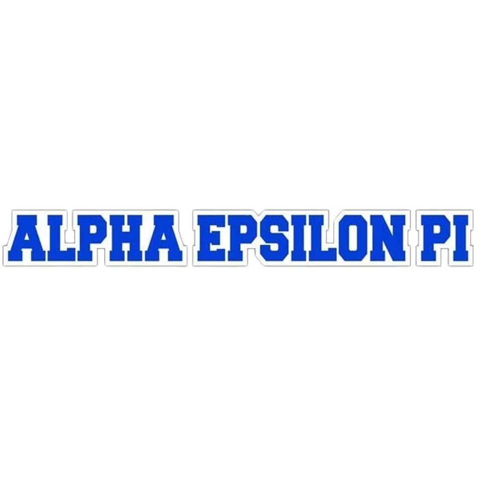 image:imageAlpha Epsilon Pi Long Window Sticker