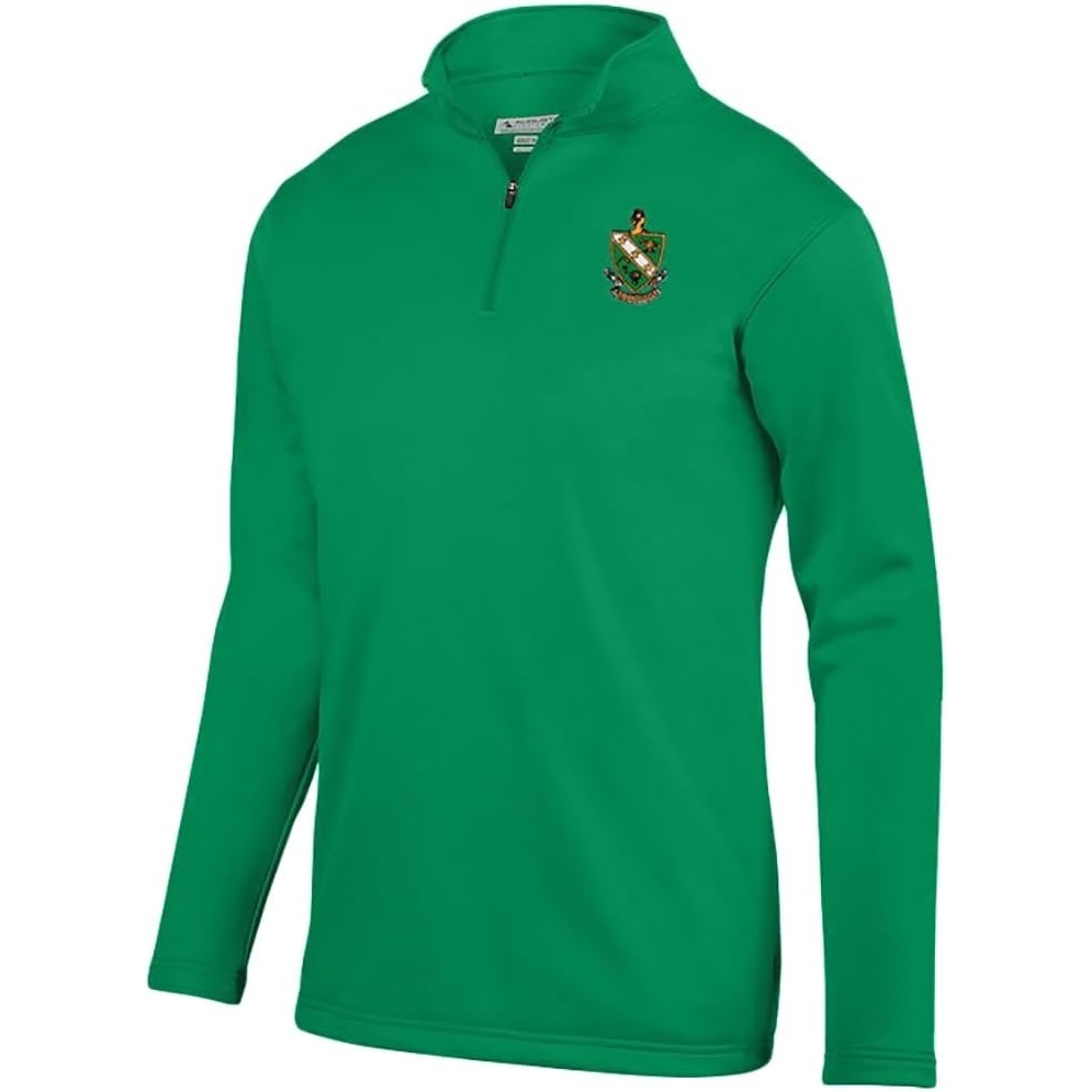 image:imageFarmhouse World Famous Crest Wicking Fleece PulloverKelly Green