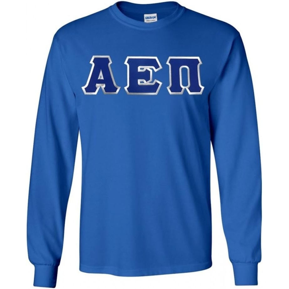 image:imageGreekgear Alpha Epsilon Pi Lettered Long SleeveRoyal Blue