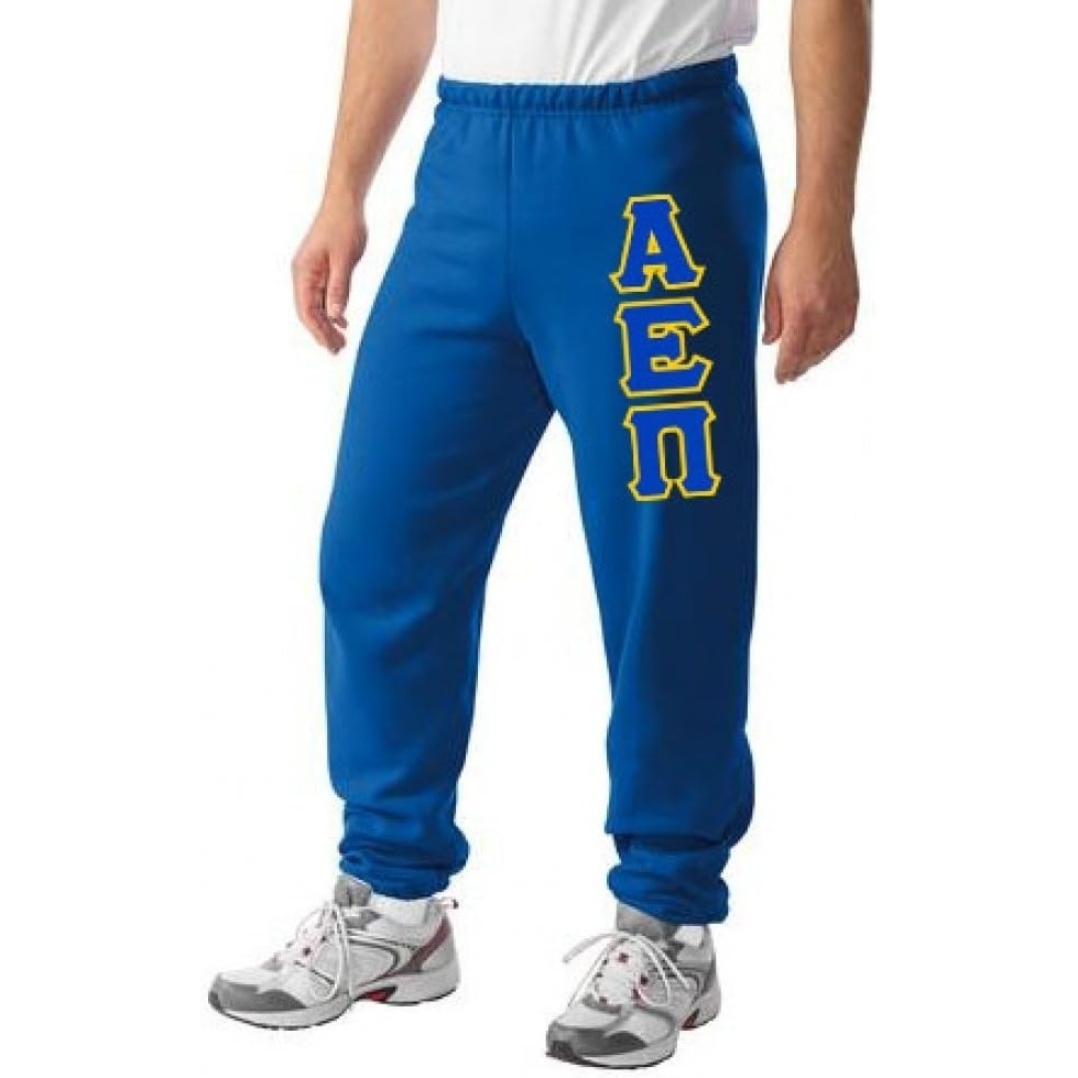 image:imageGreekgear Alpha Epsilon Pi Lettered SweatpantsRoyal Blue