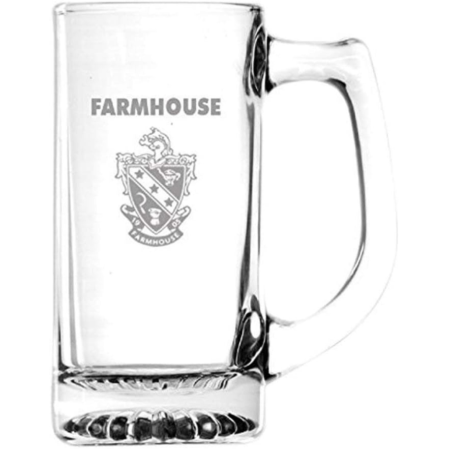 image:imageGreekgear Farmhouse Glass Engraved Mug Transparent