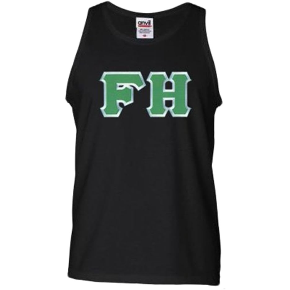 image:imageGreekgear Farmhouse Lettered Tank TopBlack