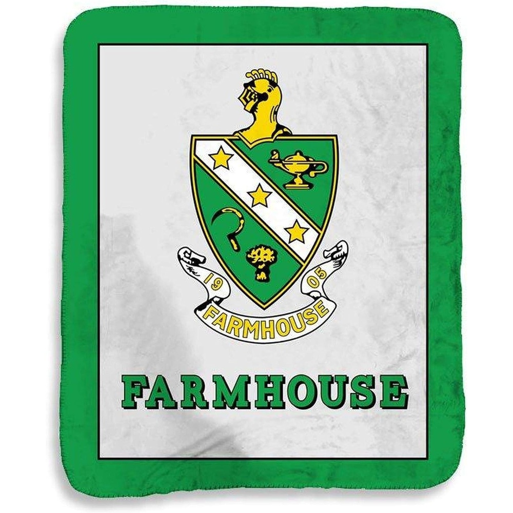 image:imageGreekgear Farmhouse Sherpa Lap Blanket