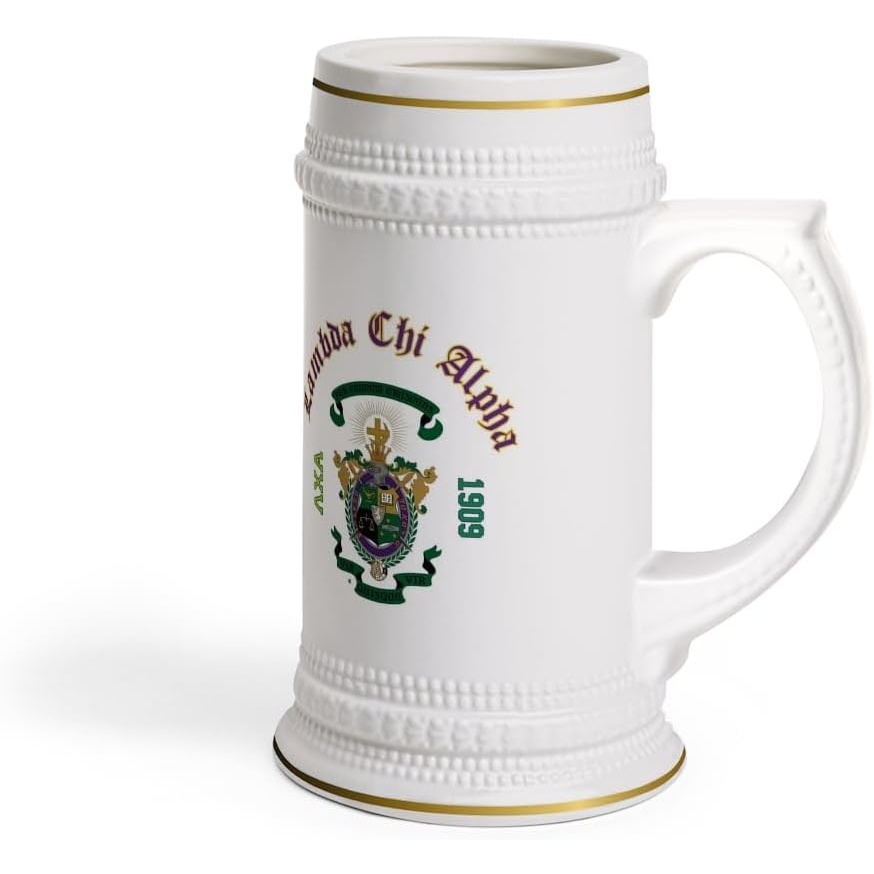 image:imageGreekgear Lambda Chi Alpha Collectors Crest amp Year Ceramic Stein Tankard