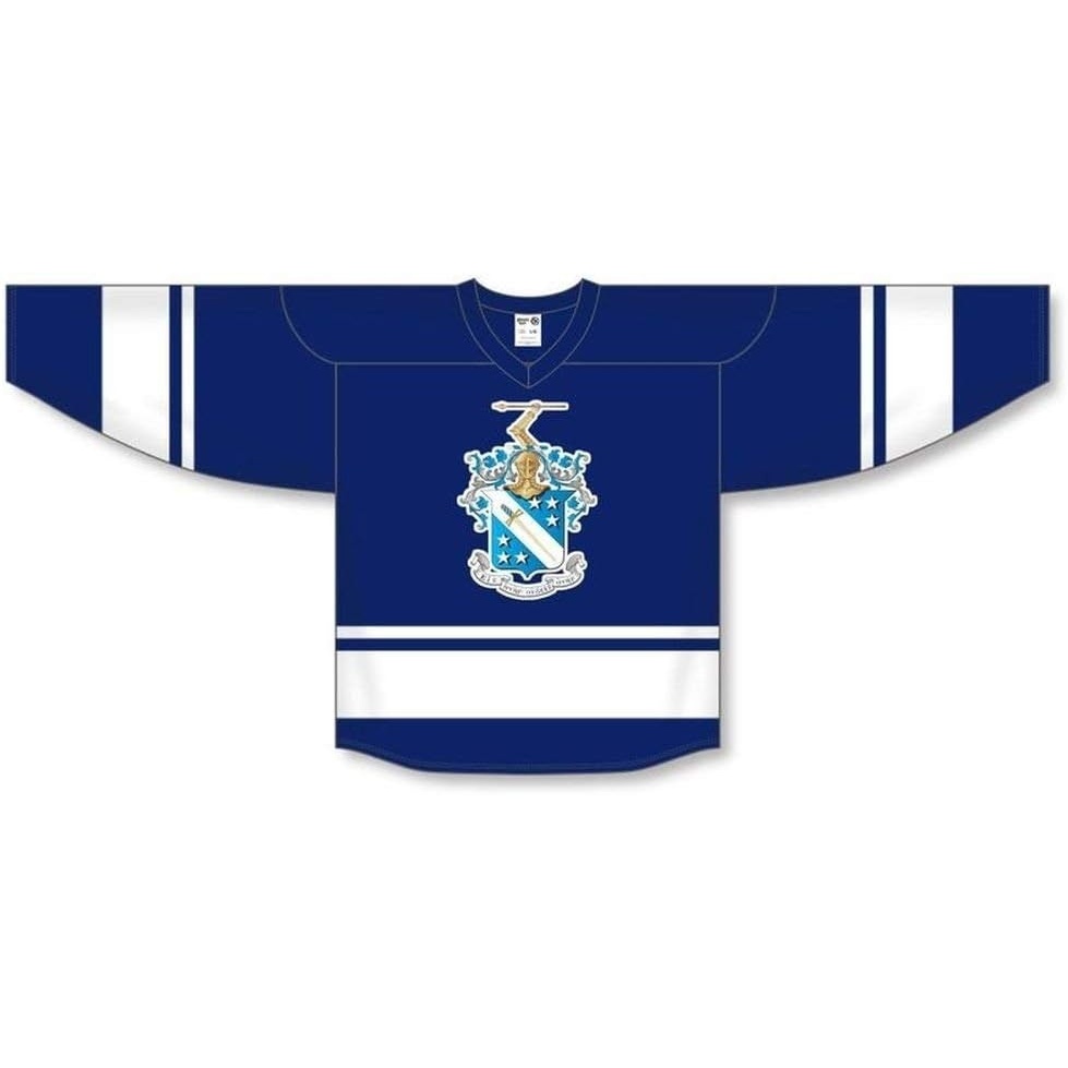 image:imageLambda Chi Alpha League Hockey JerseyNavy BlueWhite