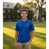 Greekgear Alpha Epsilon Pi Emblem Polo(True Royal)