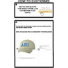Personalized Alpha Epsilon PI Greek Line Hat(Tan)