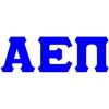 Alpha Epsilon Pi Big Greek Letter Window Sticker Decal 4 Inches Royal Blue(Royal Blue)