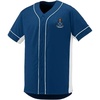 Alpha Epsilon Pi Fraternity Crest Slugger Baseball Jersey(Navy/White)