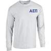 Alpha Epsilon Pi World Famous Crest Long Sleeve T-Shirt(Light Grey)