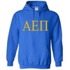 Alpha Epsilon Pi World Famous Greek Hoodie – Royal Blue with Gold Imprint(Royal Blue)