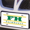 Farmhouse Fraternity Lettered Lines License Cover
