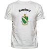 Farmhouse Vintage Crest T-Shirt(White)