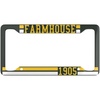 Farmhouse Year License Plate Frames