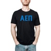 Greekgear Alpha Epsilon Pi Letter Tee(Black)