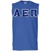 Greekgear Alpha Epsilon Pi Lettered Sleeveless Tee(Royal Blue)