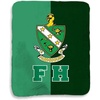 Greekgear Farmhouse Two Tone Sherpa Lap Blanket
