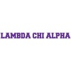 Lambda Chi Alpha Long Window Sticker