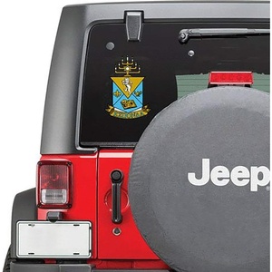 Alpha Epsilon Pi Large Greek Color Crest Decal – Up to 12 Inch Tall