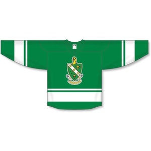 Farmhouse Fraternity League Hockey Jersey(Kelly Green/White)