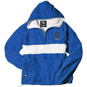 Greekgear Alpha Epsilon Pi Anorak(Royal Blue/White)
