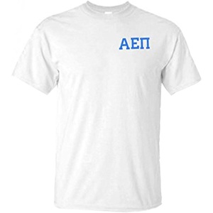 Greekgear Alpha Epsilon Pi Flag T-Shirt(White)