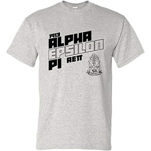Greekgear Alpha Epsilon Pi Upstanding Tee(Sports Grey)
