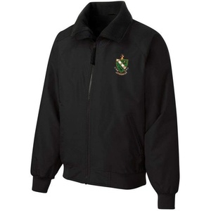 Greekgear Farmhouse Crest – Shield Challenger Jacket(Black)