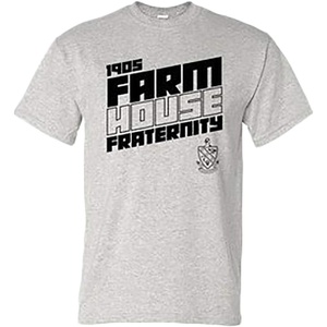 Greekgear Farmhouse Upstanding Tee(Sports Grey)