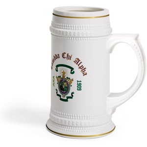 Greekgear Lambda Chi Alpha Collectors Crest & Year Ceramic Stein Tankard